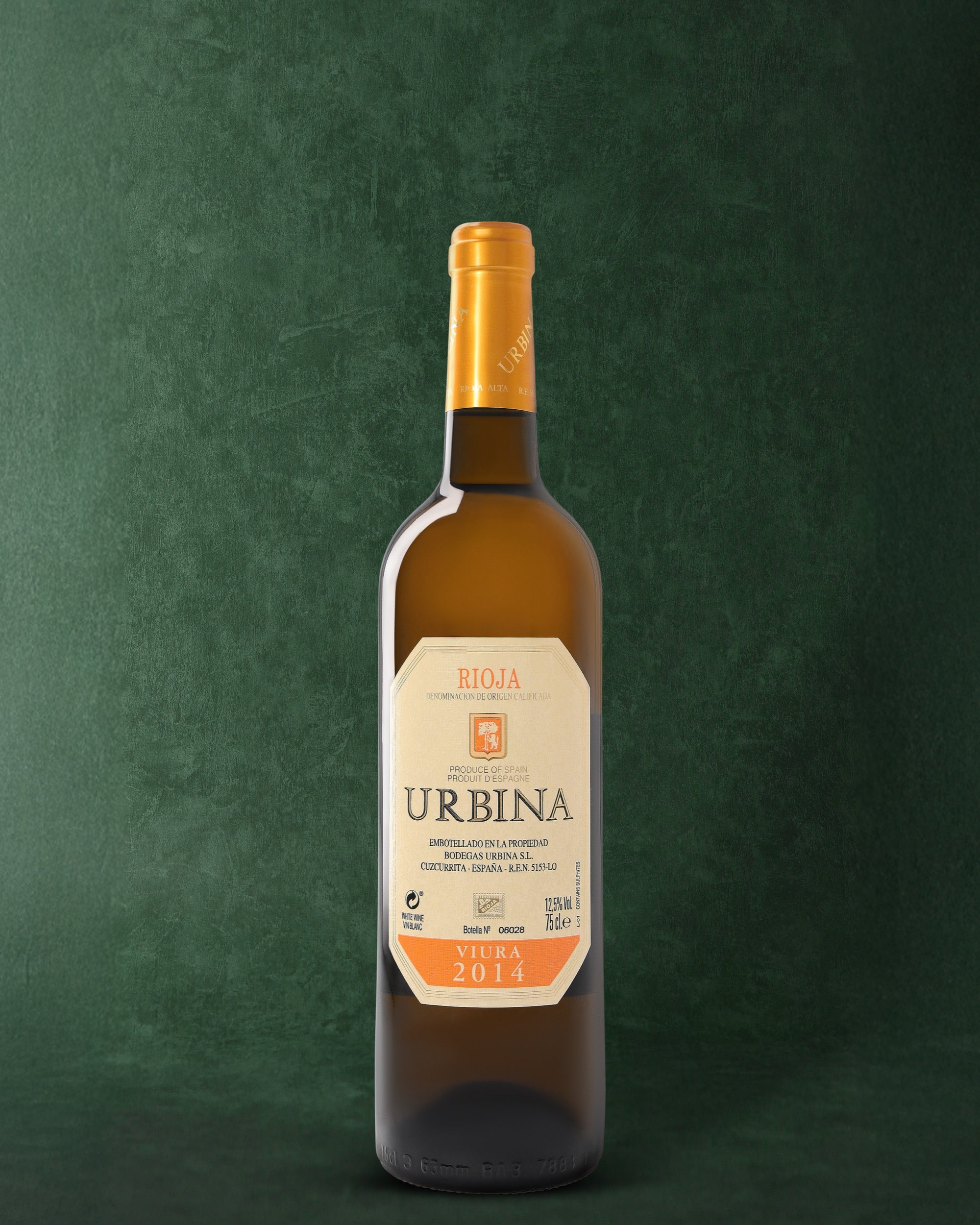 Bodegas Urbina, Rioja Reserva Blanco 2014