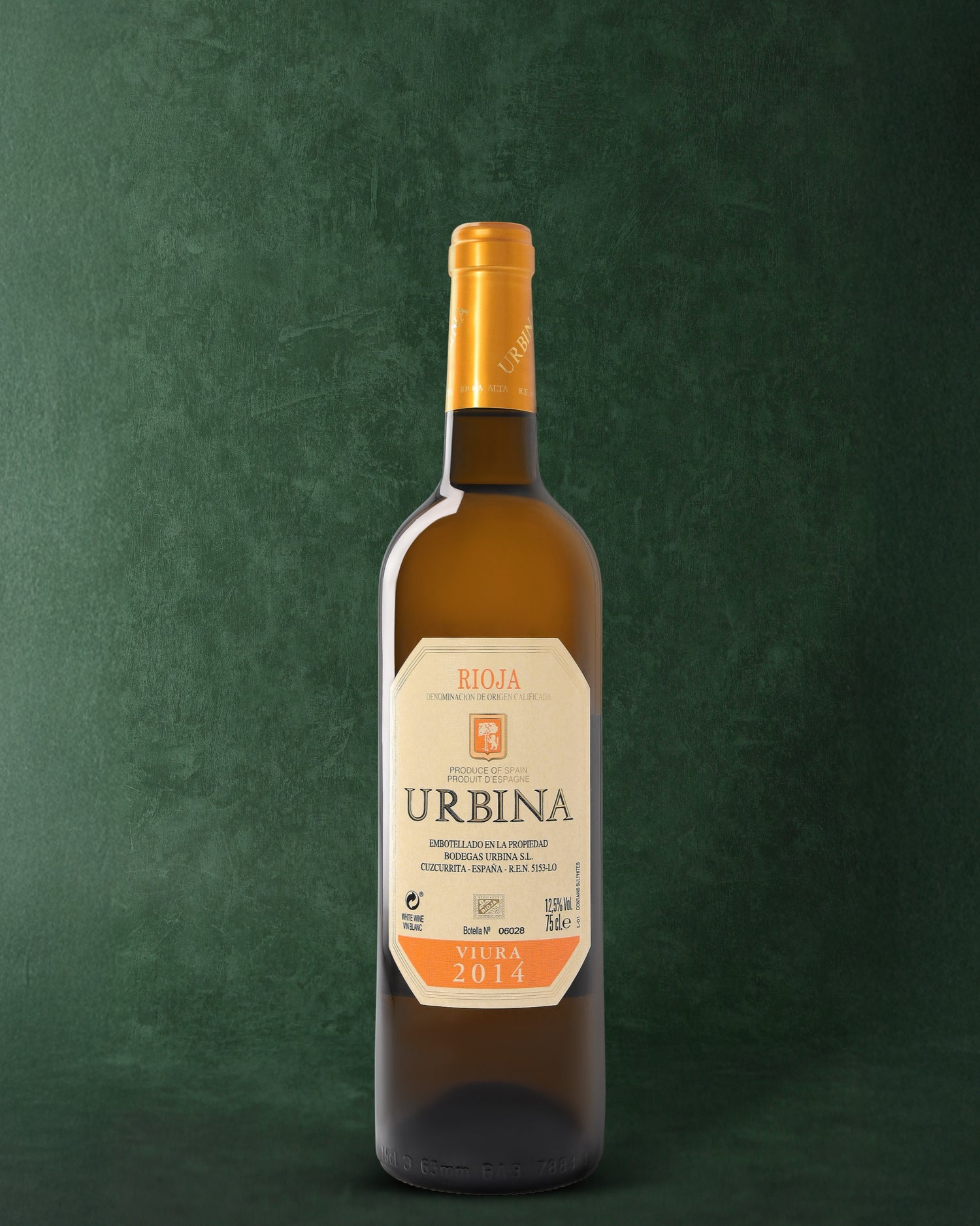 Bodegas Urbina, Rioja Reserva Blanco 2014